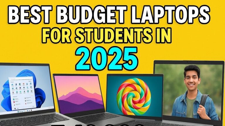 Budget Laptops Under ₹40,000 for College Students in Chennai: Top Picks for 2025